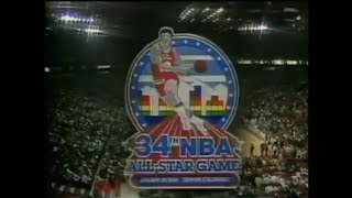 1984 NBA AllStar Game Opening [upl. by Ahsercel]