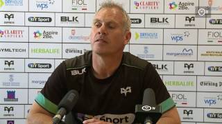 Ospreys TV Brad Davis preScarlets [upl. by Mialliw441]