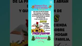 BUENOS DIAS🌺💕 graciasdios buenosdias diostebendiga graciasmidios familia shorts [upl. by Zilvia]