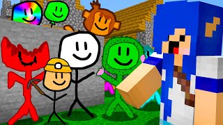 Se você achar o Stickman você GANHA 1000 REAIS MINECRAFT [upl. by Ainekahs163]