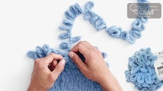 How to Fix Mistakes with Bernat Alize Blanket EZ  BEGINNER  The Crochet Crowd [upl. by Vorster473]