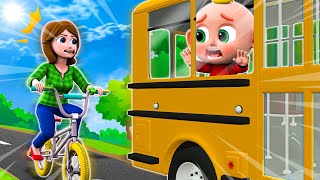 Wheel on The Bus Song  Funny Kids Songs and More Nursery Rhymes amp Kids Songs  PIB Little Song [upl. by Rosemare999]