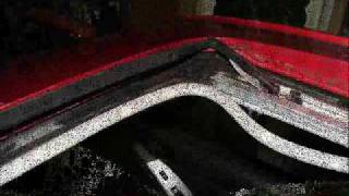 Sun roof WATER LEAK repair Toyota Matrix  Pontiac Vibe [upl. by Egroeg]