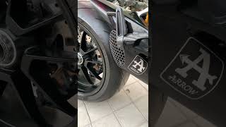 DUCATI DIAVEL 1260s😘 ARROW exhaust Sound 🔥ducati diavel1260 shorts [upl. by Macy98]