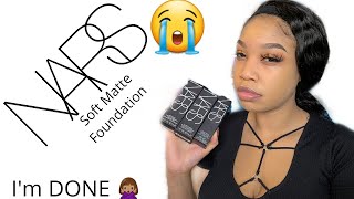 Nars Soft Matte Foundation Huahine HOT MESS 😆 [upl. by Nord]