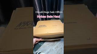 Nykaa haul Diwali sale kya order kiya itna sasta nykaahaul diwalisale nykaafinds diwalishopping [upl. by Esoryram453]