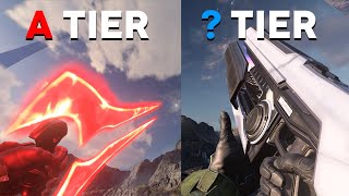 Halo Infinite Weapon Variants Ranked Tier List [upl. by Keen]