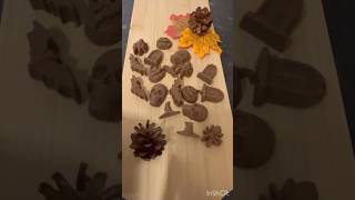 DIY biscoff Halloween chocolates halloween fallbaking [upl. by Rodrigo]