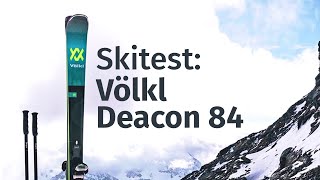 Skitest Völkl Deacon 84  lohnt sich der AllmountainSki [upl. by Dulla]