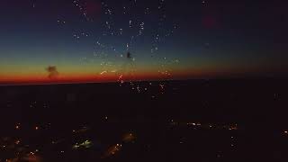 Drone  Fireworks  Lockport NY  742017 [upl. by Dolores]