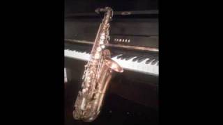 Careless Whisper  George Michael  Alto Saxophone [upl. by Tisbe]