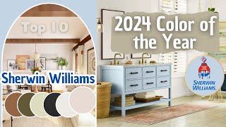 Color of The Year 2024 Sherwin Williams  Trending Upward [upl. by Darin526]