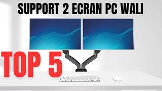 Top 4 des Meilleurs Supports 2 Écrans WALI  Ergonomie et Performance [upl. by Minier]