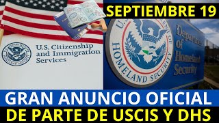 GRAN Anuncio Oficial por Parte de USCIS y DHS  Howard Melgar [upl. by Idna225]