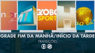 HD  Transições Encontro MT1 Globo Esporte MT Jornal Hoje Futebol  23032018 [upl. by Ribble740]