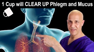 1 Cup a Day Clears Mucus amp Phlegm Away in Sinus Chest and Lungs Dr Mandell [upl. by Sesilu63]