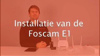 Hoe installeer je de Foscam E1 buitencamera  Foscam Nederland [upl. by Barbabra321]