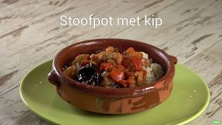 Recept Stoofpot met kip pruimen en [upl. by Aisela995]