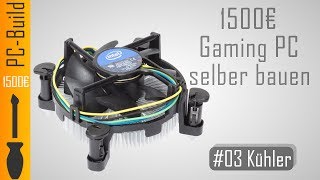 Gaming PC bauen 03  Kühler einbauen Unboxing German [upl. by Hailee]