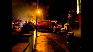 North Berwick Fire Station Blaze  East Lothian Courier [upl. by Aphra]