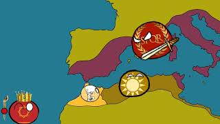 Countryballs History of Morocco Every Year History of north AfricaAlgeria  tunisia libya🇲🇦🇩🇿🇹🇳🇱🇾 [upl. by Ordep]