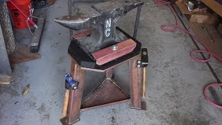 The Ultimate Anvil Stand  DIY [upl. by Eliam296]