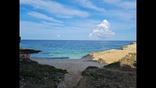 Kap Kamenjak  Premantura  Kroatien  Njive Beach amp Njive Bar  Cape Kamenjak  Croatia  2021 [upl. by Three454]