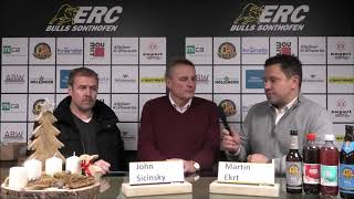 ERC Sonthofen  Pressekonferenz Bulls vs Starbulls [upl. by Bocaj]