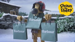 🎁 Shaun the Sheep x Barbour 🎄 Christmas Advert 2024 [upl. by Nahtahoj]