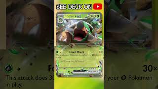 Torterra ex Deck Profile ptcgl pokemontcg pokemoncards [upl. by Nyleuqaj577]