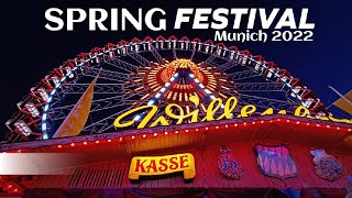 Spring Festival In Munich  Frühlingsfest München  Munich Spring Festival  Springfest 2022 [upl. by Altheta]