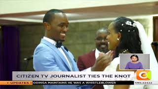 Citizen TV journalist Sam Gituku ties the knot [upl. by Enorel85]