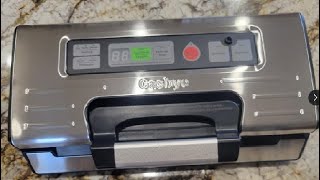 Gasbye Vacuum Sealer Machine 90kPa Food Sealer with Double Heat Seal Review [upl. by Adialeda955]