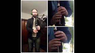 Steal Away Irish song cover Bagpipes and practice chanter [upl. by Richard]