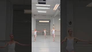 How we do Pirouettes Combination  Vaganova training in California dance dancevideo ballet [upl. by Goeselt813]