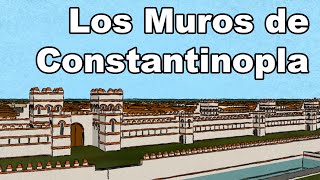 Los Muros de CONSTANTINOPLA  En 17 MINUTOS [upl. by Ataner995]