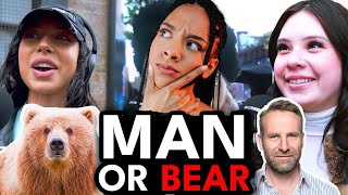 Answering The Viral ‘Man or Bear’ Question [upl. by Aleek896]