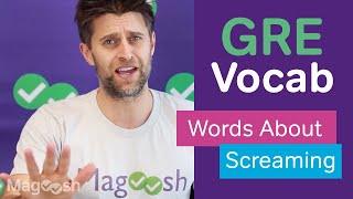 Screaming GRE Vocab [upl. by Eigram296]