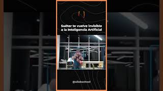 Este suéter te vuelve invisible para la inteligencia artificial 😱🧥 shorts [upl. by Daughtry]