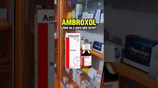 Ambroxol para que sirve dosis y como tomar farmacologia farmacia medicamentos medicina [upl. by Goodrich]