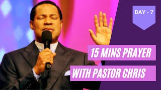 PASTOR CHRIS OYAKHILOME  15 MINS PRAYING IN TONGUES DAY 7 [upl. by Remus]