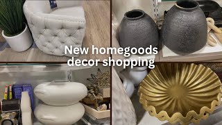 HOMEGOODS SHOP WITH ME  NEW HOME DECOR FINDS [upl. by Ecirrehs277]