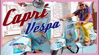 Capris most famous Vespa [upl. by Eenyaj]