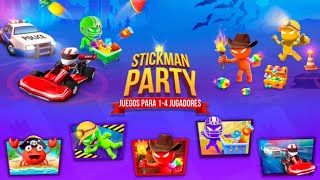 Stickman Party NEW UPDATE 2024  New Minigames  New Hats UNLOCKED  android  ios [upl. by Moran]