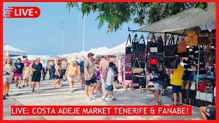 🔴LIVE COSTA ADEJE MARKET Duke SHOPS GF Fanabe Hotel amp Holiday Beach feels in Tenerife ☀️2024 [upl. by Chesna]