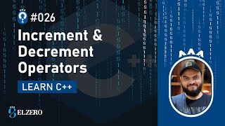 Arabic Fundamentals Of Programming With C 026  Operators  Increment And Decrement Operators [upl. by Leamsi]