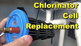 How to Replace a Chlorinator Cell SALT CELL OR CHLORINE GENERATOR when Cleaning it fails [upl. by Magill]