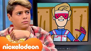 Kid Danger Gets ANIMATED 😳 amp Every TV Moment in Henry Danger  Nickelodeon UK [upl. by Ahsinyd]