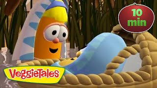 Bebé Moisés  Una lección sobre cómo amar a la familia  VeggieTales en Español 🍅 [upl. by Roana]