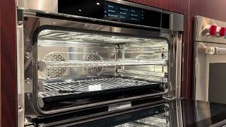 A complete walkthrough of the all new Wolf CSO3050CSOP3050 Series Convection Steam Oven [upl. by Natek]